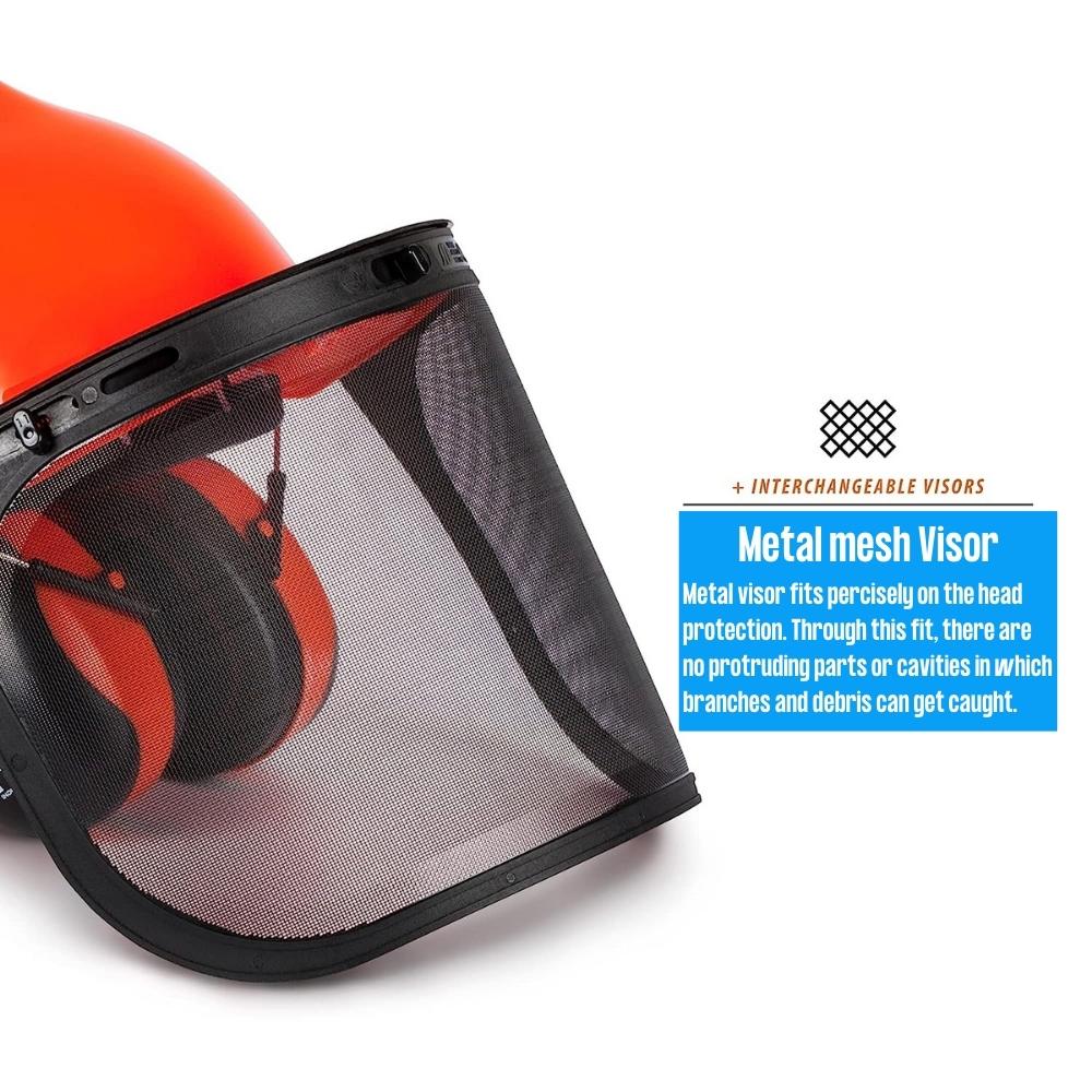 buy Industrial safety helmet & hearing protection online
